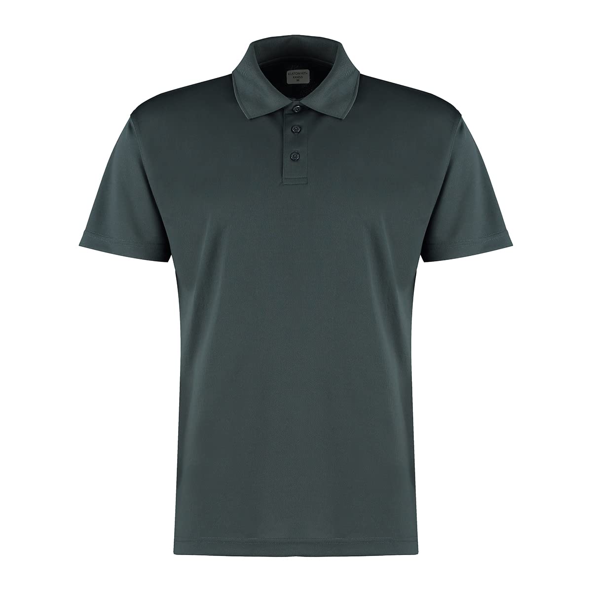 Kustom Kit Men's Cooltex Wicking Polo Shirt, Graphite, LGE
