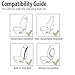 FH Group All Purpose Flat Cloth Car Seat Covers for Bucket Seats, 2 Piece Universal Fit, Washable Seat Covers for SUV, Sedan, Van - Front Set Gray