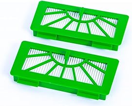 2 x High Quality Hepa Filters | Suitable for Vorwerk Kobold VR 100 and Others | High Filtration Class - Anti-Allergy Filter | Long Life and Premium Quality