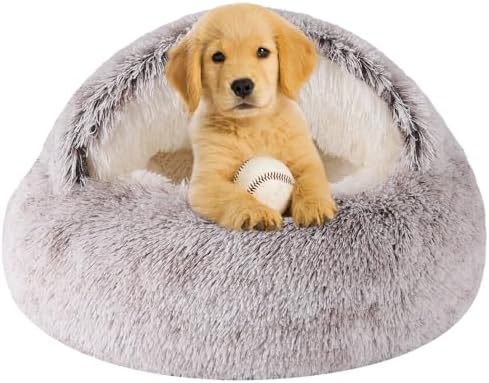 Dog Beds for Small Dogs, Cat Bed Cave, Washable Cute Cat Bed, Coz...