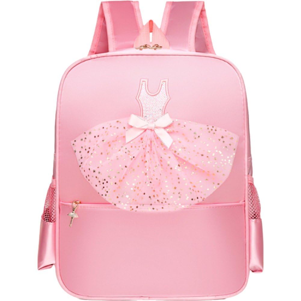 Sac à dos de danse de ballet pour filles rose imperméable