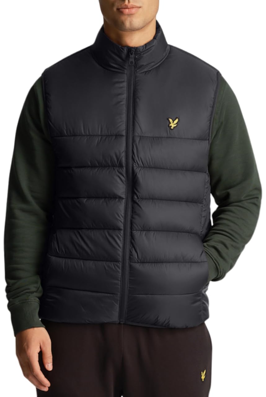 Lyle & Scott Light Jackets Wadded Gilet Z865 Jet Black, L