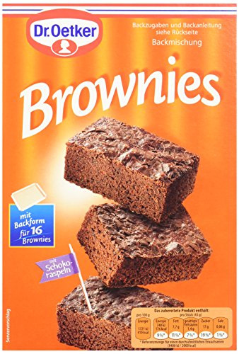 Verwunderlich Dr Oetker Brownie Backmischung Bild