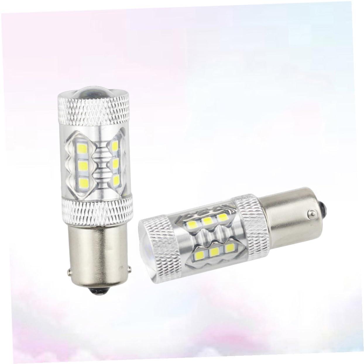 OUNONA 3 Zestawy 80w Ba15s P21w Żarówka Led do Tylnych Świateł Hamowania Samochodu Sygnalizacyjna Microseconds Jasna Aluminiowa Obudowa 4 Szt.*3