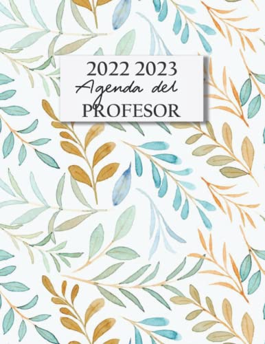 Agenda del profesor 2022/2023: Planificador y organizador para Profesor...
