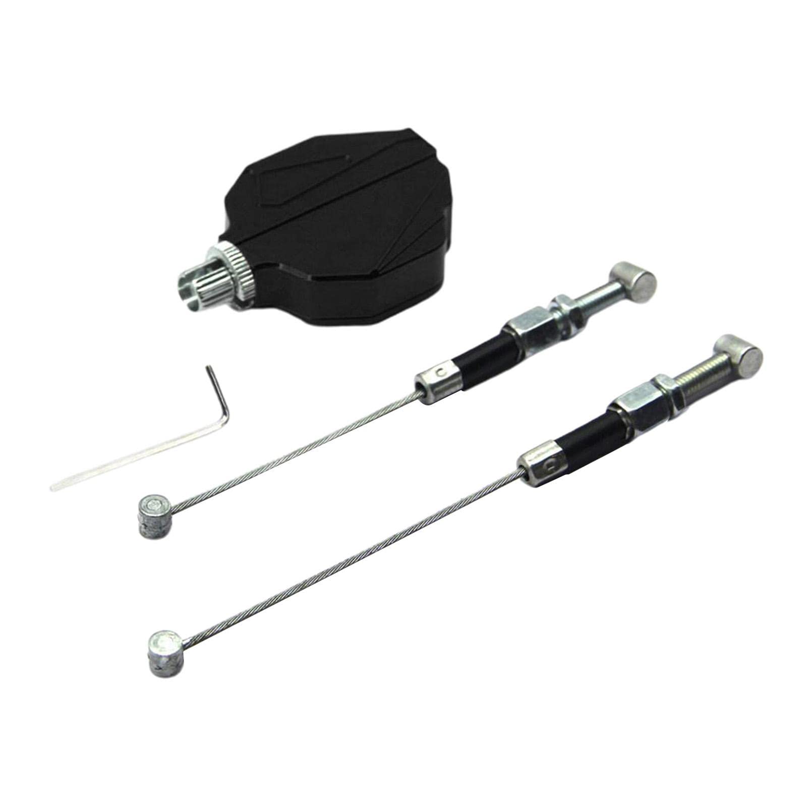 MYADDICTION Motorcycle CNC Stunt Clutch Cable Lever Replacement Easy Pull System Black-image-31
