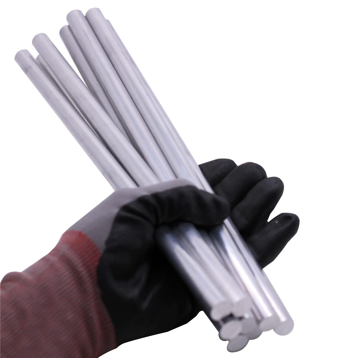 Aluminum Round Rods - 8 Pieces 1/2" x 12" -3 Aluminum Round Rods - 8 Pieces 1/2" x 12" -3