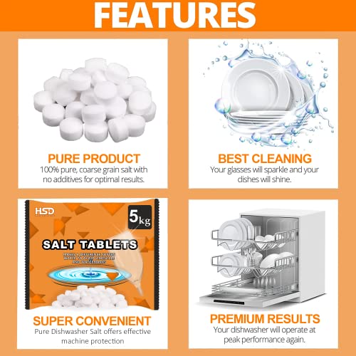 5Kg Salt Tablets | Water Softener | Food Grade | Compatible to All Water Softner Machines 100% Genuine British water softener salt tablets 5kg, Salt Tablet (10) - Image 2