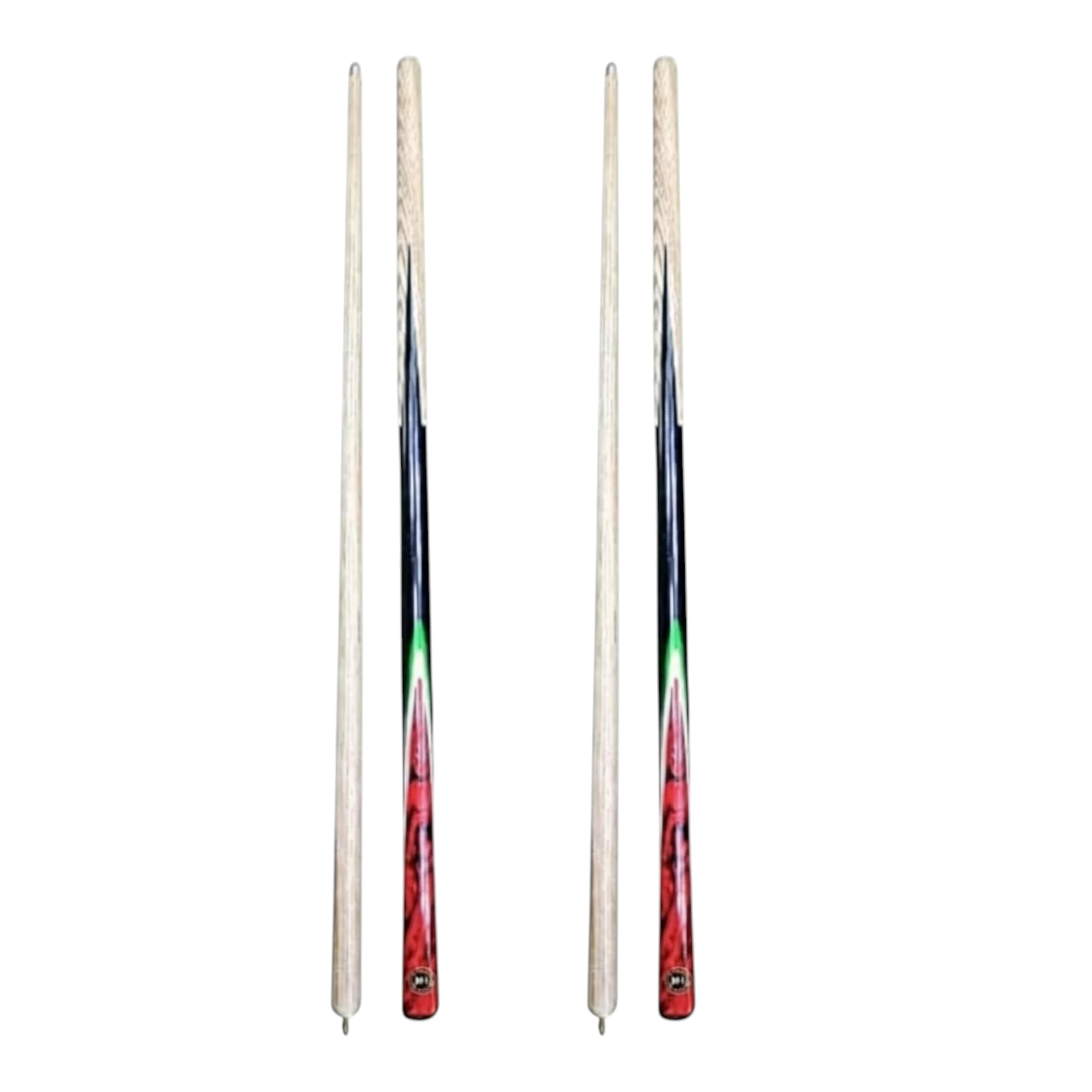 Zon Ex Professional Pool Cue Stick, Two-Piece Design, Black and Red Gradient, 12mm Tip, Tournament Grade, Pack of 2-image-10