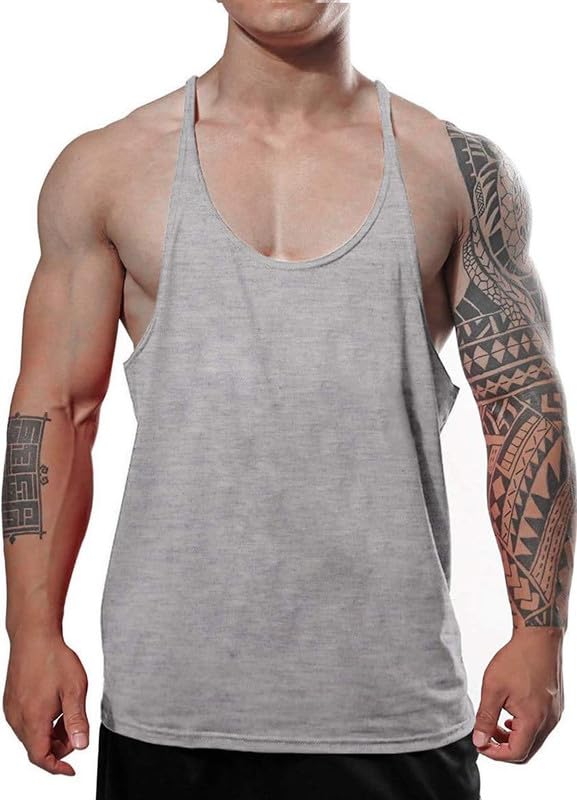 Vest for Men Quick Dry Fit Regular Fit Vests for Men Gym Vests for Men for Casual Wear Workout Vests for Man Active Gym Wear for Men L2620-image-6