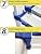 Telesladder Telesladders Multi-Purpose Extendable Ladder Telesladder 26Ft/ 23Ft/ 20Ft/ 16Ft/ 15Ft/ 10Ft/ 6.6Ft Tall Extendable Telesladder, Home Loft Office Telescoping Ladder/5.4M