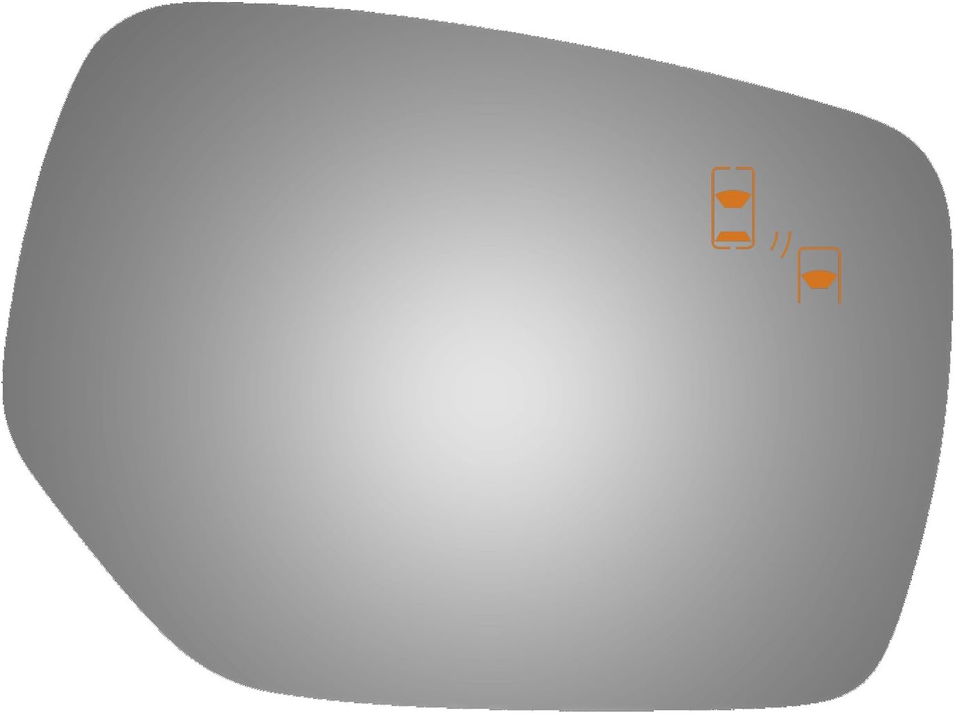 Burco 5635B Side View Mirror W/Blind Spot Subaru Crosstrek 2016-2017 Passenger