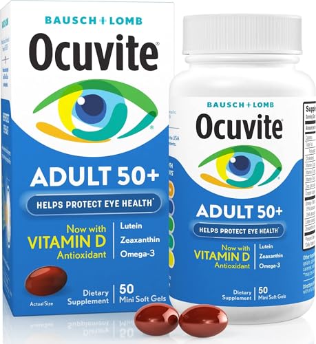 Ocuvite 50+ Eye Vitamins with Lutein...