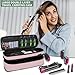 OUUTMEE Double Layer Travel Carrying Case Compatible with Shark Flexstyle, Storage Case for Revlon One-Step Hair Dryer and Volumizer Hot Air Brush Portable Organizer Bag for Dyson Airwrap Styler