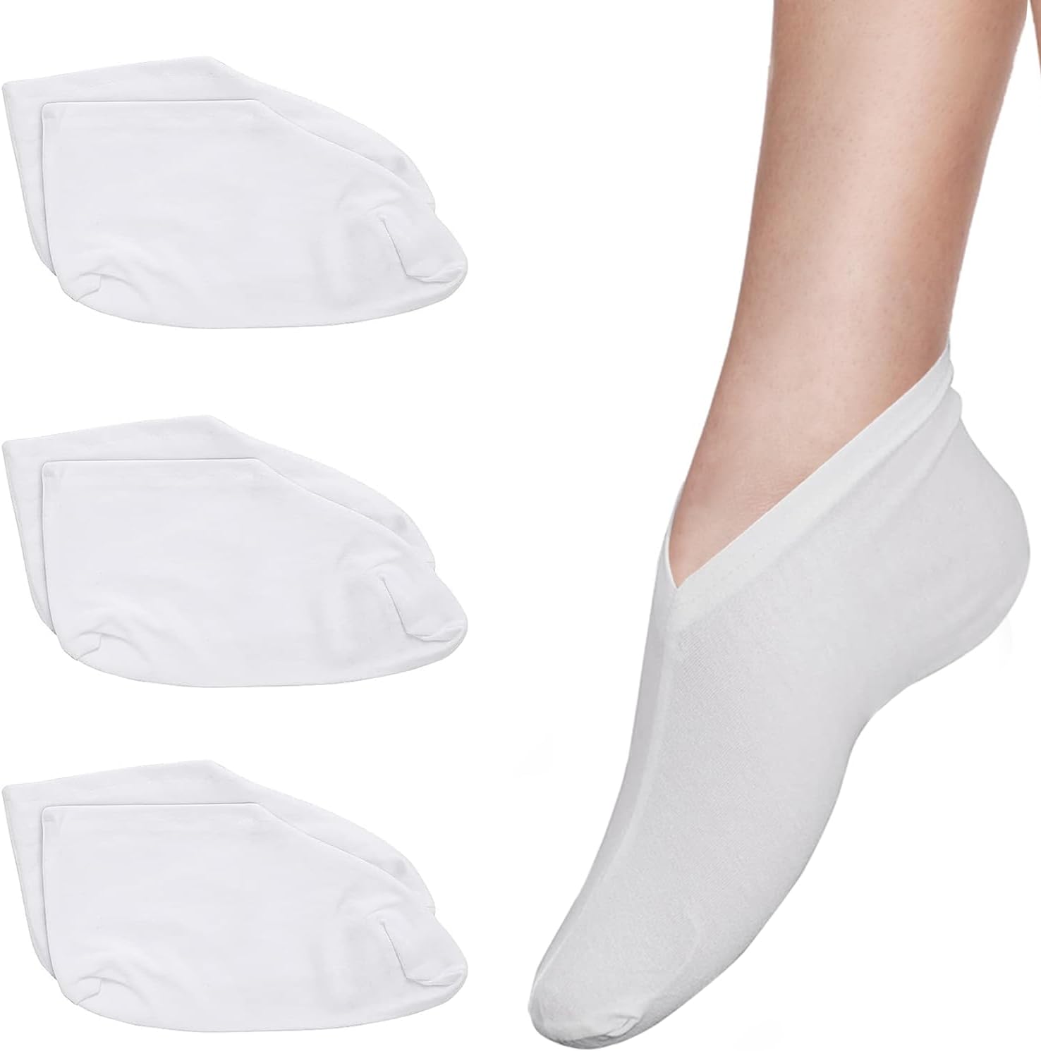 6PCS Moisturising Socks Overnight Breathable Moisture Socks Enhanced