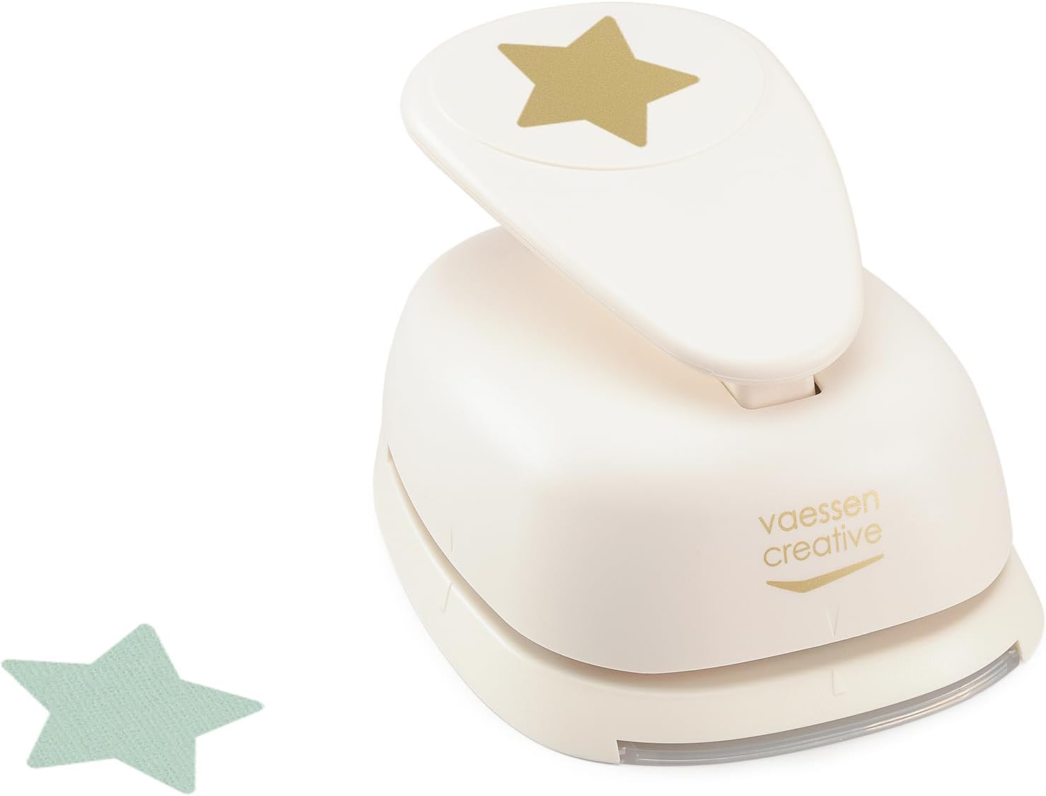 Vaessen Creative Craft Paper Punch Star Motive Puncher, Multi-Colour, Giant
