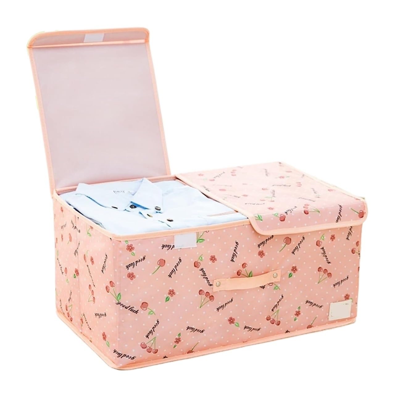 Contenitori Vestiti per Trapunte Borsa Porta Abiti sotto Il Letto, Attaccata da sé, Divisa in Due Scomparti Resistente Borse Trasloco(P,36 * 25 * 16cm)