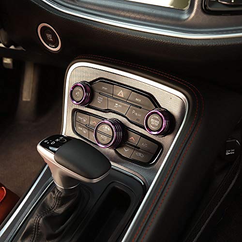 image for Voodonala Air Conditioner Switch CD Button Knob for Dodge Challenger C