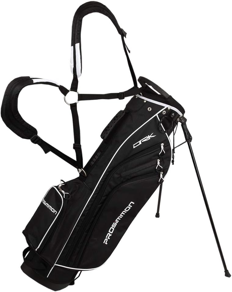 Prosimmon Golf DRK 7" Lightweight Golf Stand Bag with Dual Straps