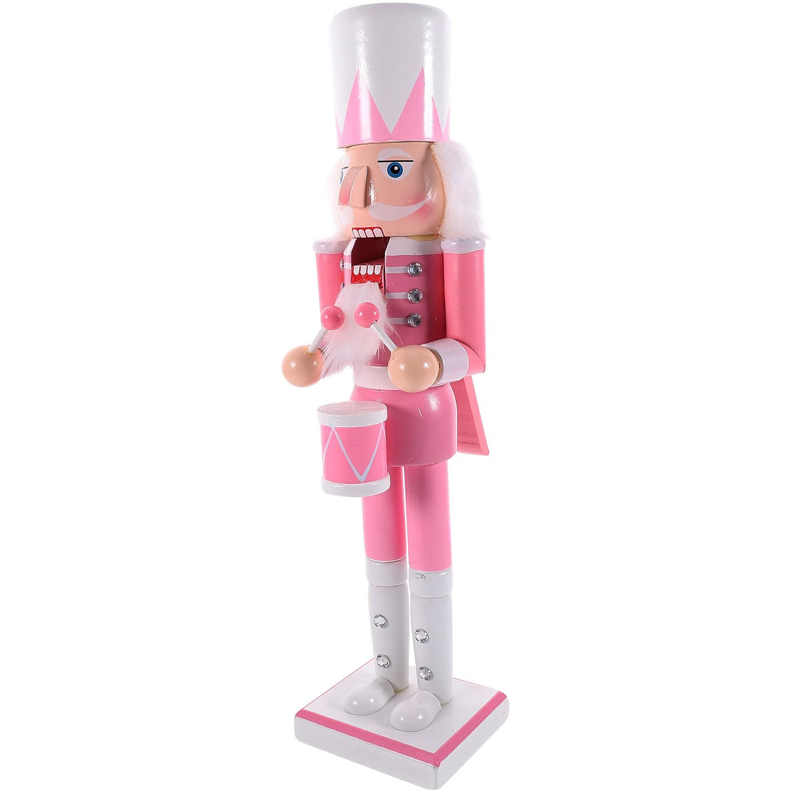 Ornements de fête Casse-Noisette bois figurine Noël statuette de bureau traditionnelle