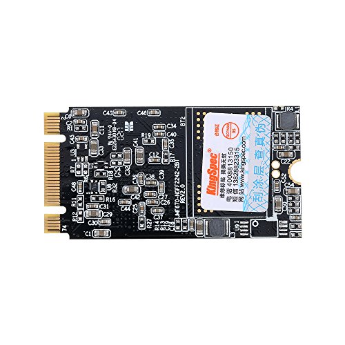KingSpec 256 GB M.2 SSD 22 * 42mm MLC SATAIII NGFF Storage a stato solido Storage NAND Flash [2242-256GB]