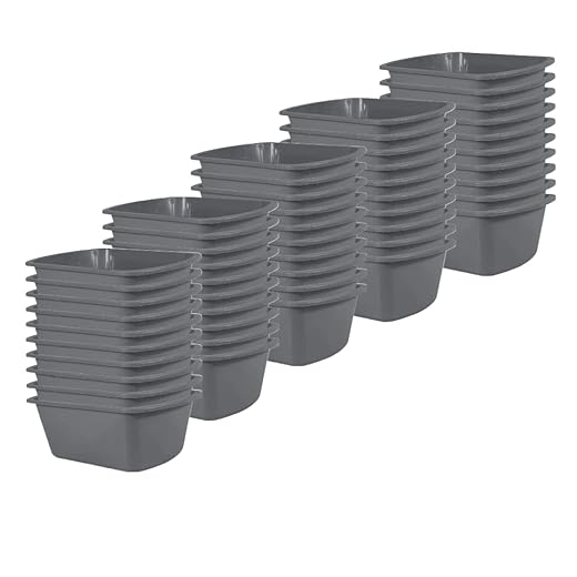 Can you dip canvas luggage in vingar bath Set of 50 Rectangular Plastic Wash Basins