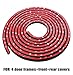Car Door Seal Strip for BMW i4 2022-2025 Door Weather Stripping Rubber Trim Soundproof Adhesive Gap Seal Reduces Noise Car Accessories 26m