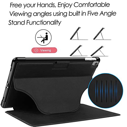 Image of DuraSafe Cases for iPad Mini 5th 4th 3rd 2nd 1st Gen Case A2133 A1538 A1489 MUQY2HN /A MUQW2HN /A MUQX2HN /A MK6K2HN /A MK6J2HN /A MK6L2HN /A A1599 MGNV2HN /A MGYE2HN /A MGNR2HN /A ME276HN /A ME279HN /A - Black