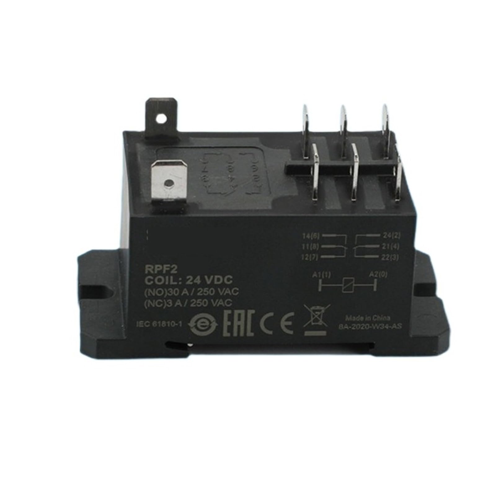 Relais RPF2BBD 2NC DC24V résout les coupures de machine outil - 2
