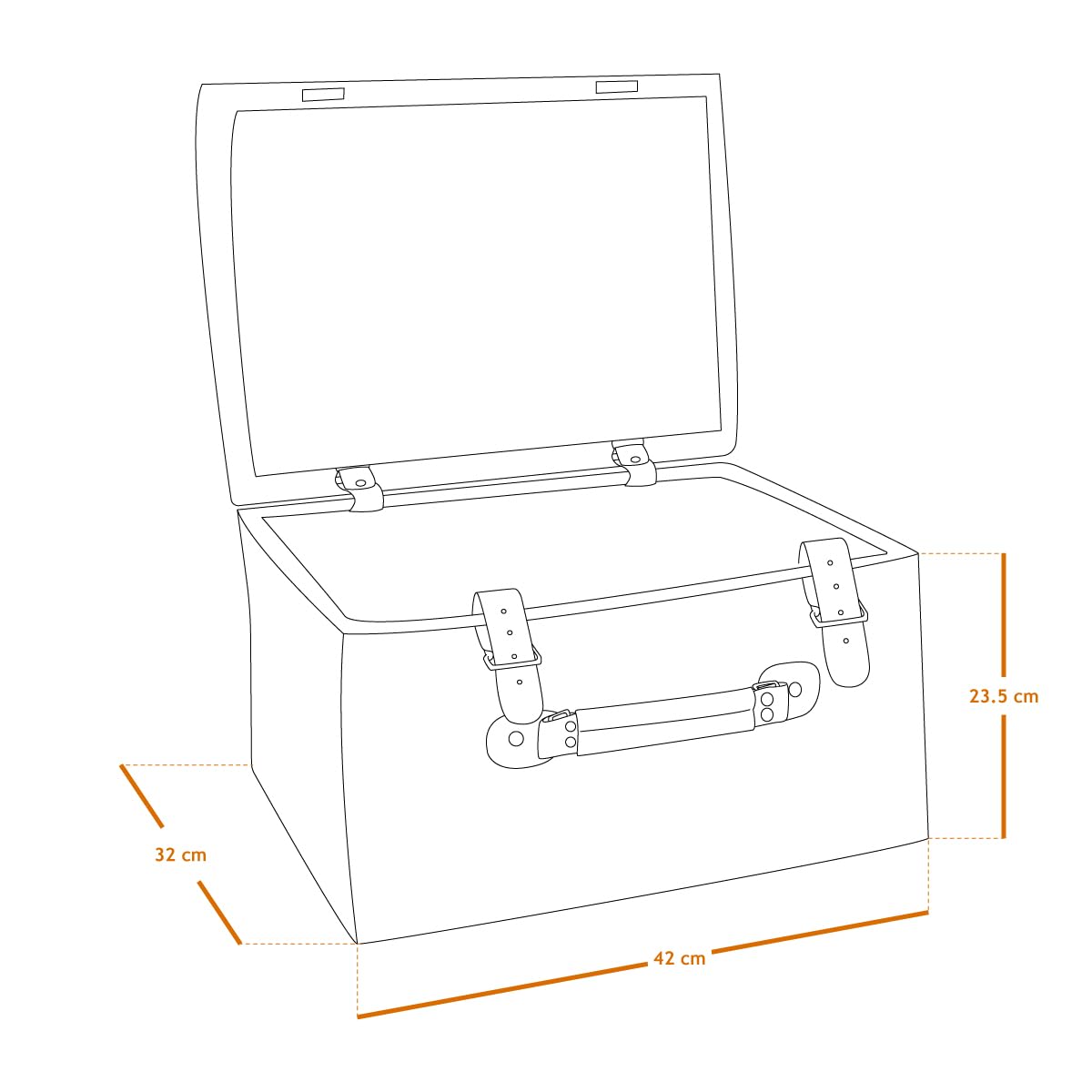 Linxor - Cestino da picnic isotermico con tovaglia e accessori - 2 persone