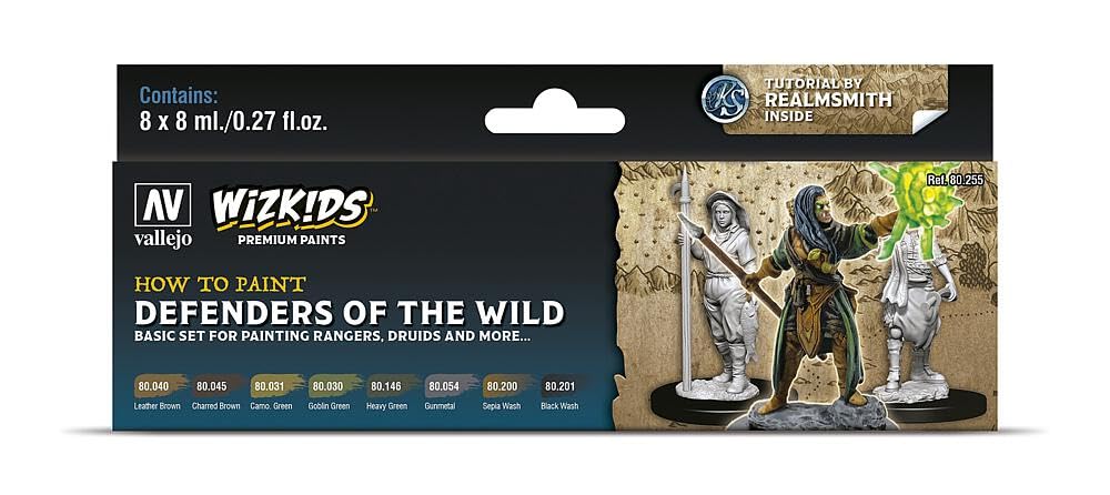 AV Vallejo Wizkids Set - Defenders of the Wild