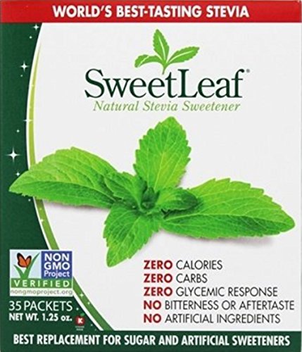 Wisdom Natural Brands - Sweetleaf Stevia Sweetener, 35 packet