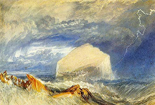 Peintures sur toile paysage marin d'Écosse pour grand salon chaleureux