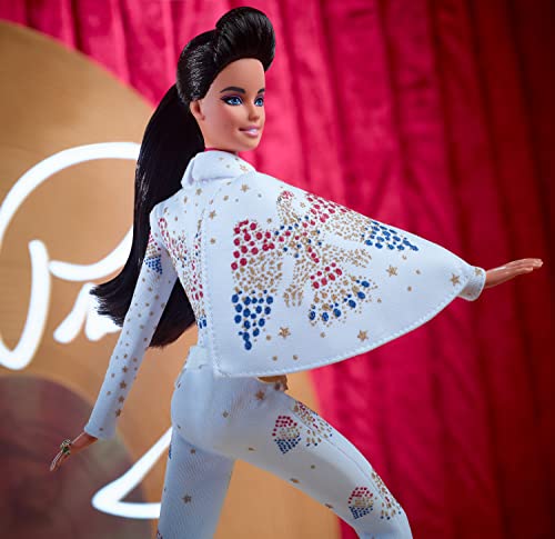 Barbie Signature Elvis Presley con traje American Eagle 12 in miniatura 4