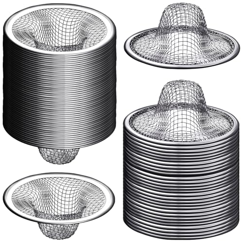 Colador para desagüe de baño acero inoxidable 2 pulg pack 100