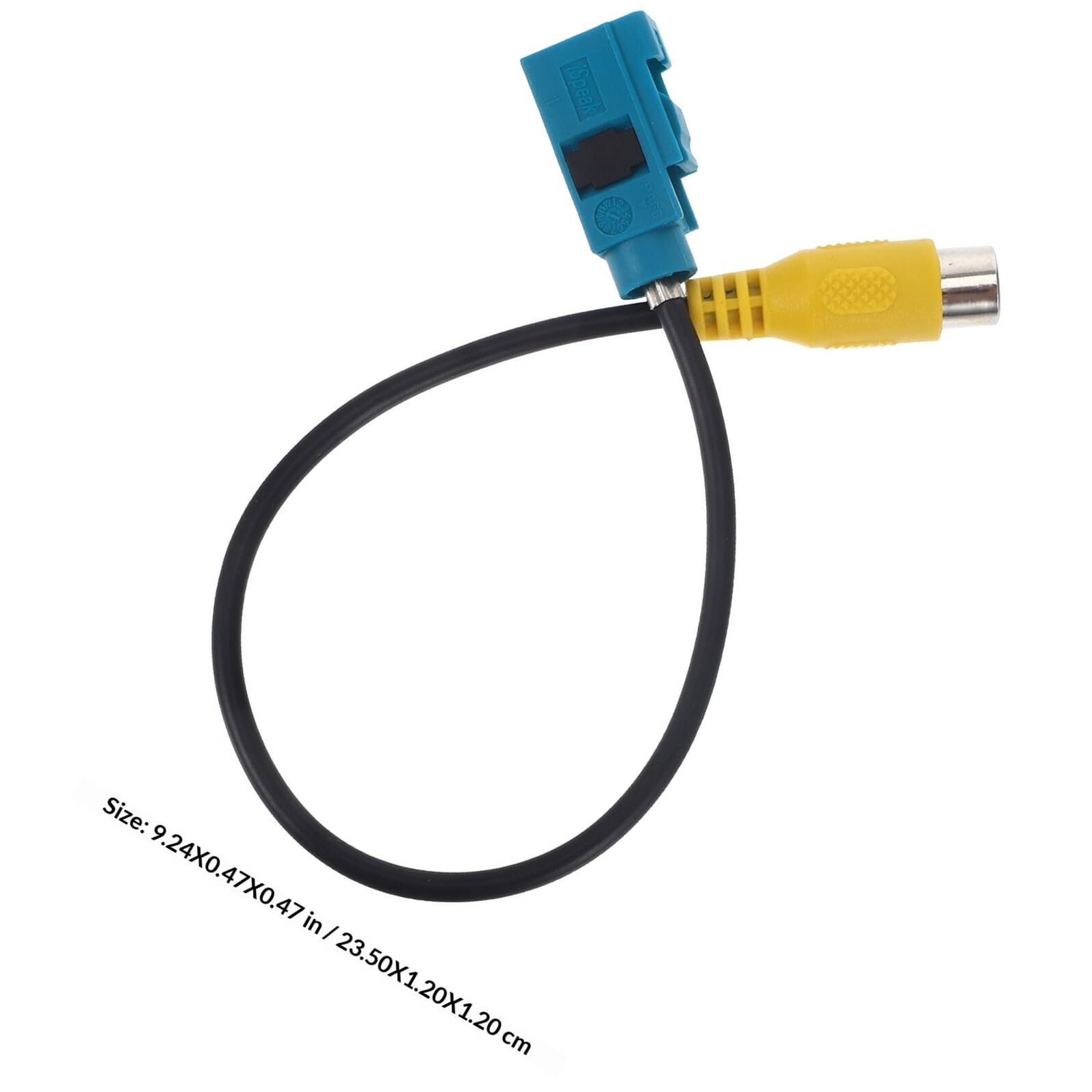 Cavo RCA 10m Per Retrocamera Auto – Prolunga Video Maschio-Maschio Con Nucleo In Rame, Per Telecamere Di Parcheggio E CCTV - 6