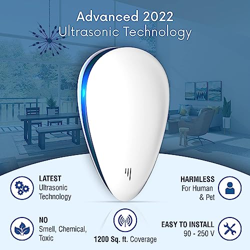 Image of Go Well Ultrasonic Electric Pest Repellent Machine to Repel Mosquito, Lizard, Rat, Cockroach, Home Pest for Reject Ants for Reject Insect Mosquito Killer (Pack of 1)