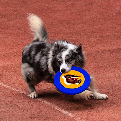 Hugsmart – Wild Collection Frisbee | Soft Flyer Dog Toys | Lightweight Training Flying Disc Toy For Small/Medium/Large Dog Breeds (Frisbee) #TOP4