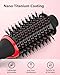 Umeely Plus 2.0 Hair Dryer Brush Blow Dryer Brush in One, 2'' Oval Brush Head Hot Air Brush Styler & Volumizer with Ionic Technology, NTC Smart Temp Control for Smooth, Frizz-Free, Shiny Hair