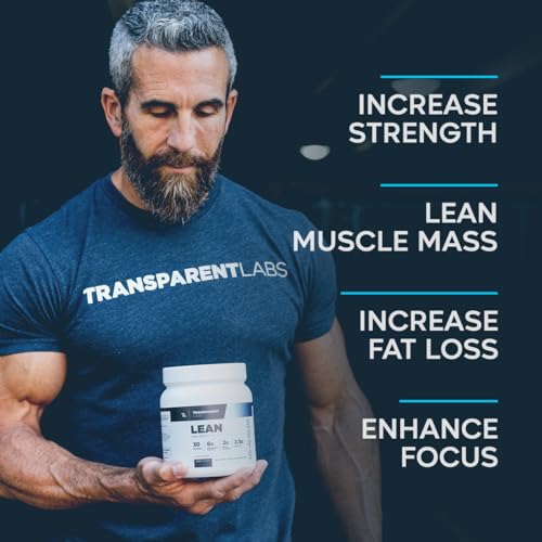 Image of Transparent Labs Lean Pre-Workout - Body Recomposition Pre Workout for Men and Women with Acetyl L-Carnitine, Beta Alanine Powder, & PurCaf Organic Caffeine Powder - 30 Servings, Orange