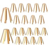Tinoaly 20stk Universal Golfschaft Adapter Unterlegscheiben, Langlebig Messing Schaft-Unterlegscheiben für 335 350 355 370 Eisenschläger 6-Bein & 8-Bein Golfschläger Abstandshalter Fitting Zubehör