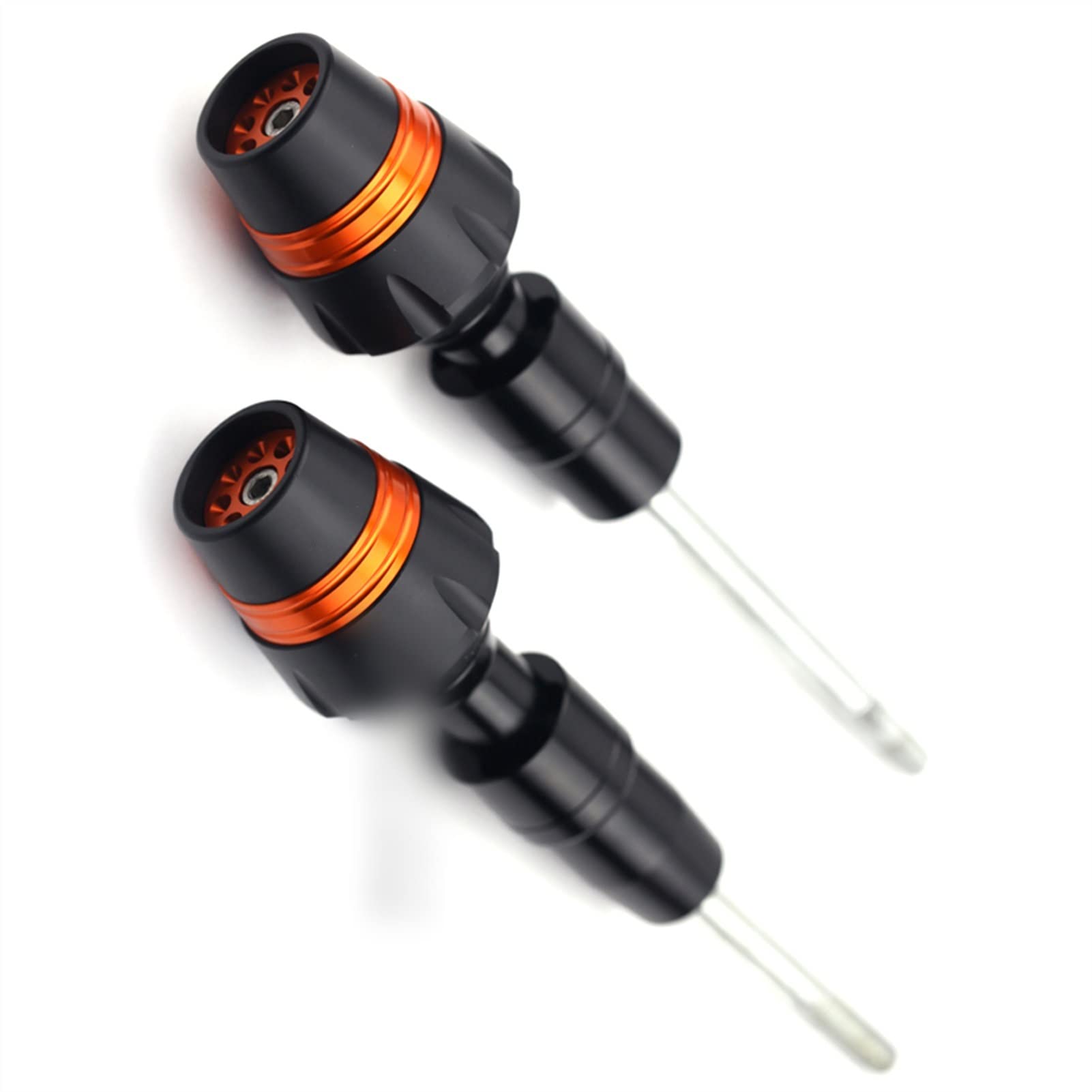 Sliders de marco Ninja 650 naranja contra roces de chasis