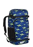5061019 Chiemsee Bags Collection Schulrucksack, 48 cm, 4865 Dk Blue/M Green