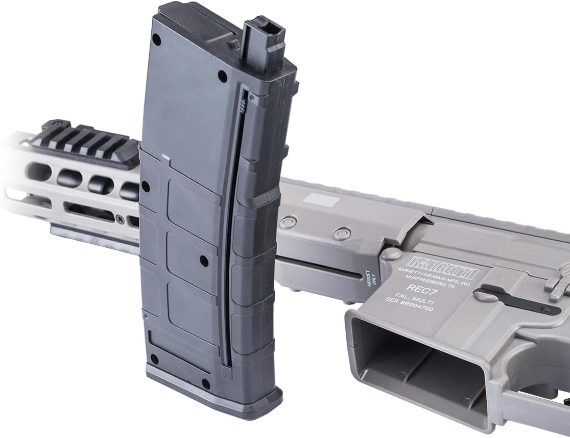 Evike.com 6mmProShop Barrett Licensed REC7 Spring Powered Full Size Airsoft Rifle