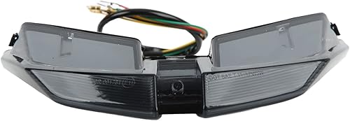 Miniatura 3 de Fydun Luz trasera LED para motocicleta, IP67, impermeable, lente ahumada, 12 V, lámpara de parada trasera para Ducati HYPERMOTARD 821 939 950 SP