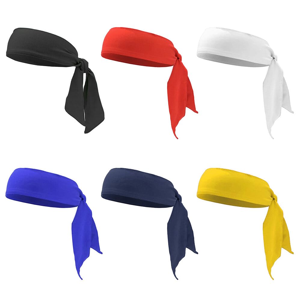 Bandeau Cheveux Enfant Garcon 8 Pièces Bandeaux De Sport Mince Élastique Bandes De Tête Elastique Cheveux Sport