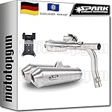 2 auspuff hoch megaphone titan