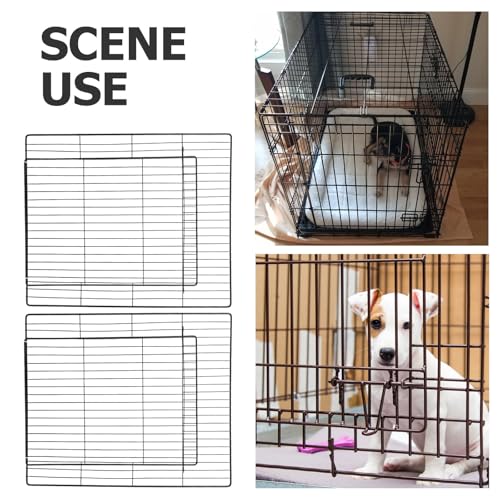 Puerta de caja de alambre para jaula de mascotas: ideal para camping y jardín 4