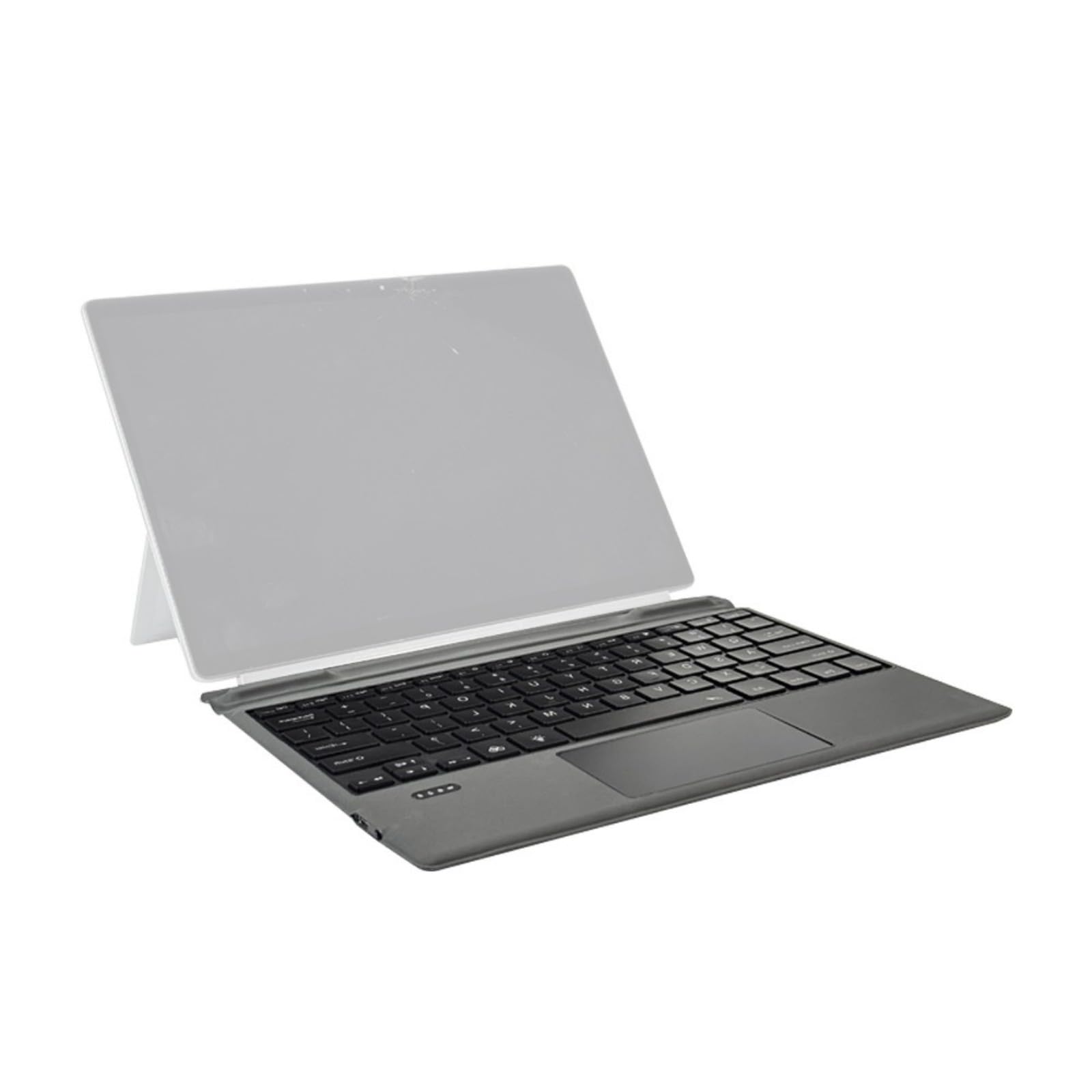 Portable Tablet Keyboard - Magnetic Keyboard for 7320 K19M Wireless Connection, Backlit Keys, 500Mah Battery ABS Material Travel-Friendly