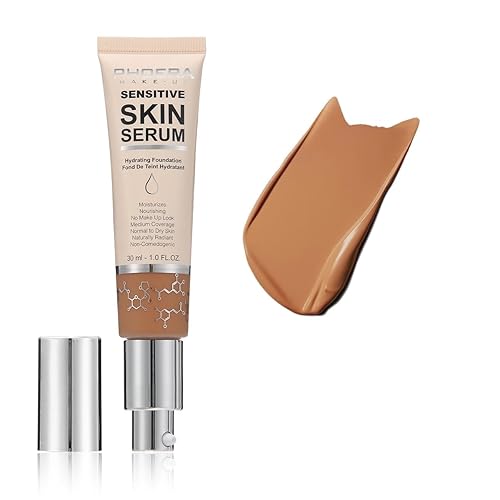 Miniatura 8 de PHOERA Base de suero hidratante, base hipoalergénica de cobertura completa, suave e impecable. (N02 Nude)
